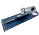 Kraft 5" x 3/8" Radius Blue Steel Walking Edger w/ Threaded Bracket